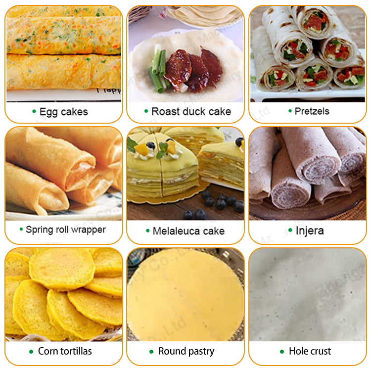Spring roll sheet finished products