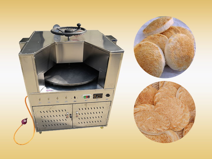 Sesame bread stove machine b