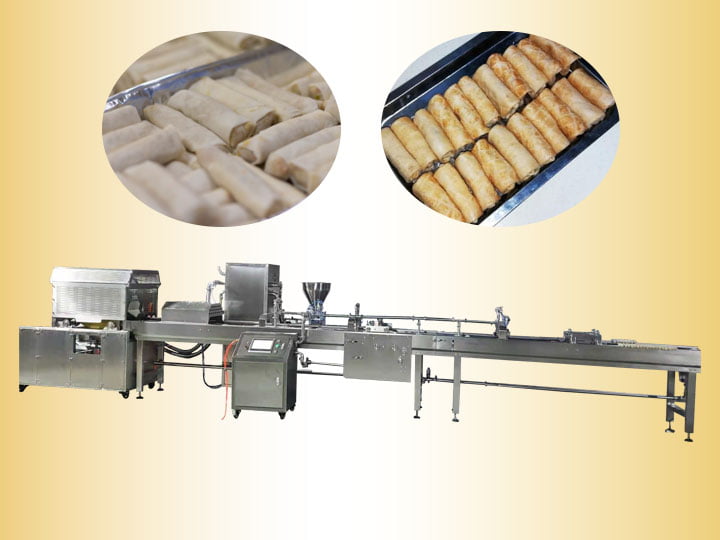 Spring roll production line