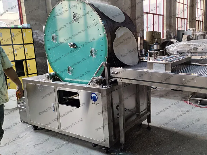Taizy Injera Production Line Used In Ethiopian Food Factory 2 Automatic molding machine