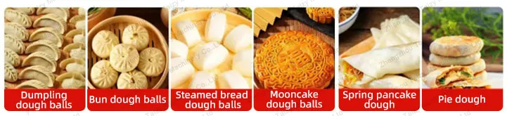 Application of commercial dough divider machine