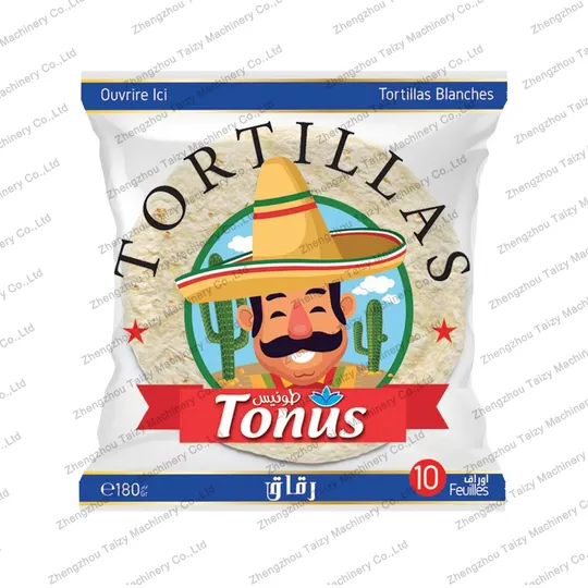 Tortilla Production Line | Roti Making Machine 7 Packed tortilla