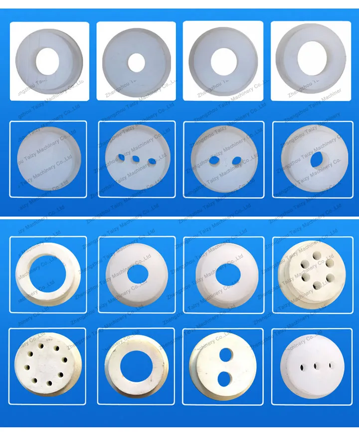 Various molds of taizy dough divider