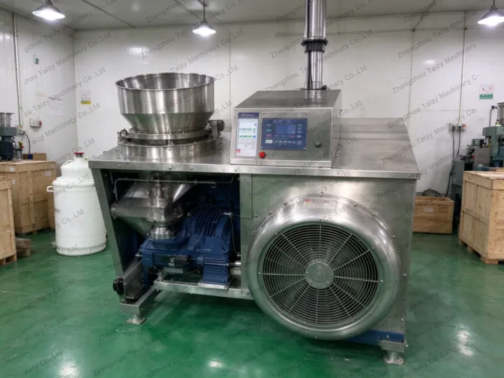 Puffing machine