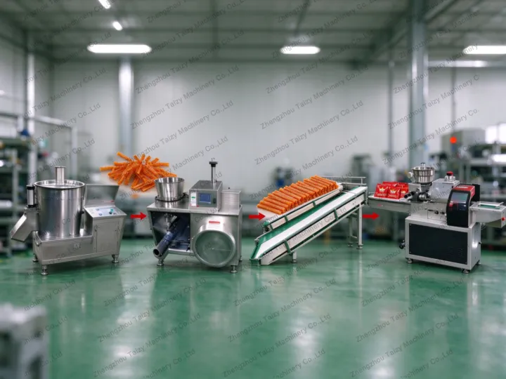 Spicy Snack Strip Production Line for Latiao